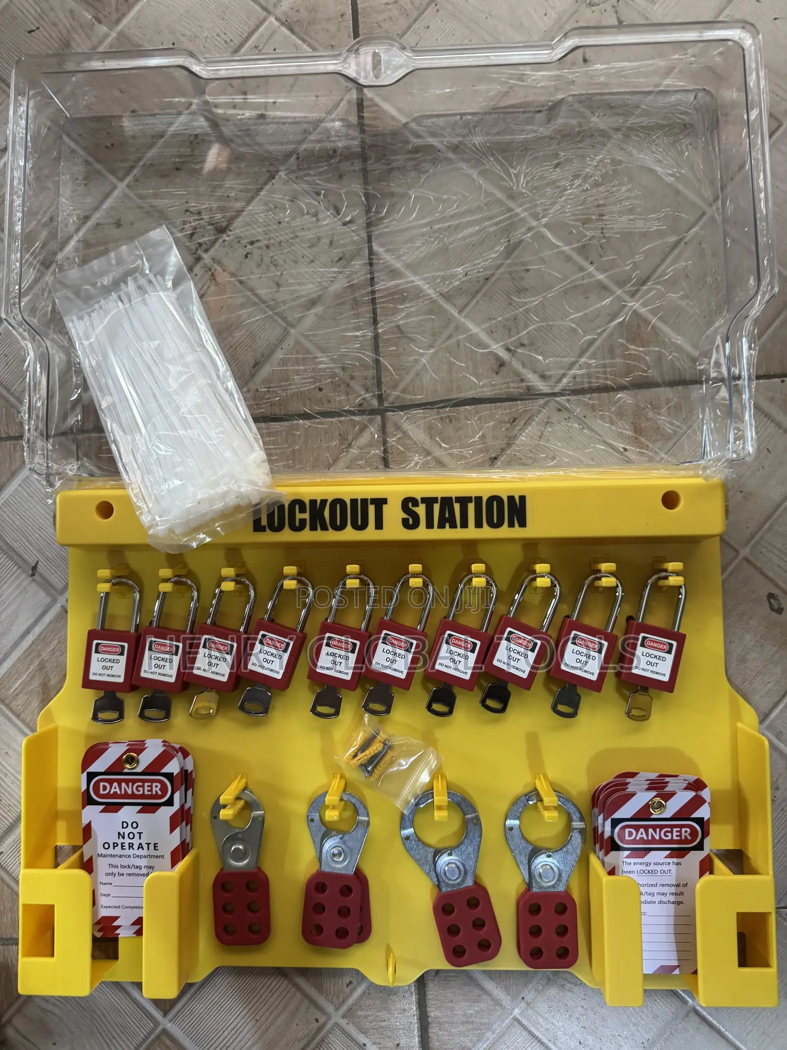 Complete Safety Lotto Lockout Safety Tools Kit Set