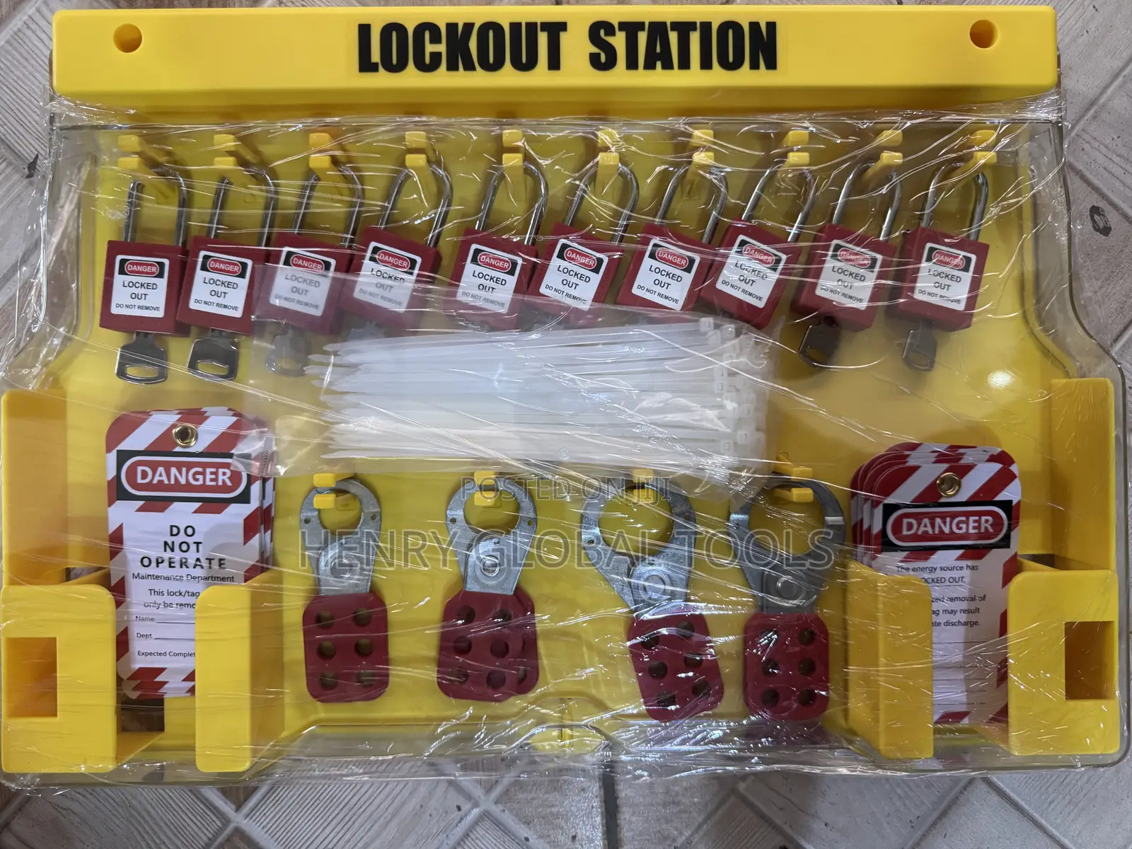 Complete Safety Lotto Lockout Safety Tools Kit Set