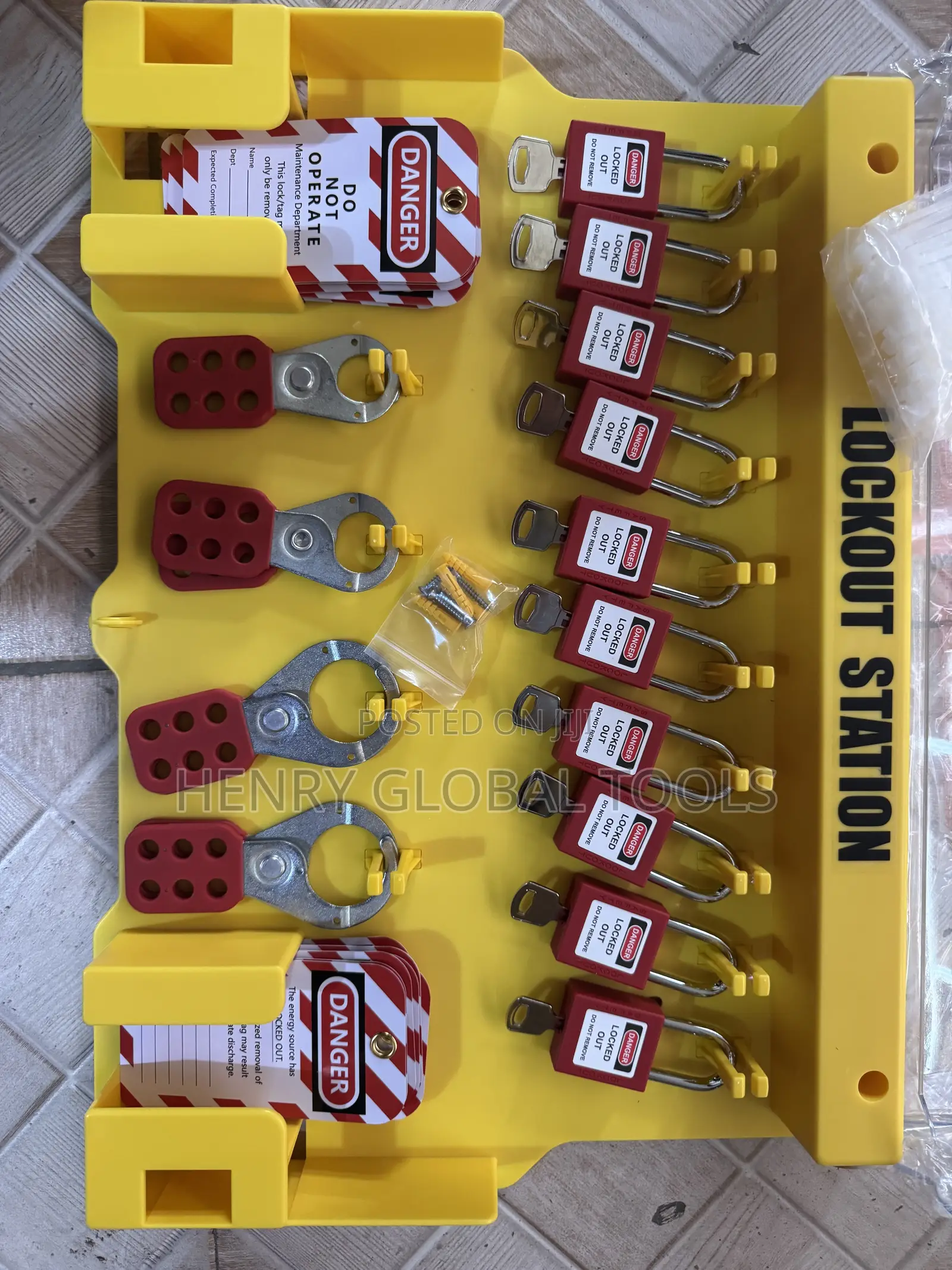 Complete Safety Lotto Lockout Safety Tools Kit Set