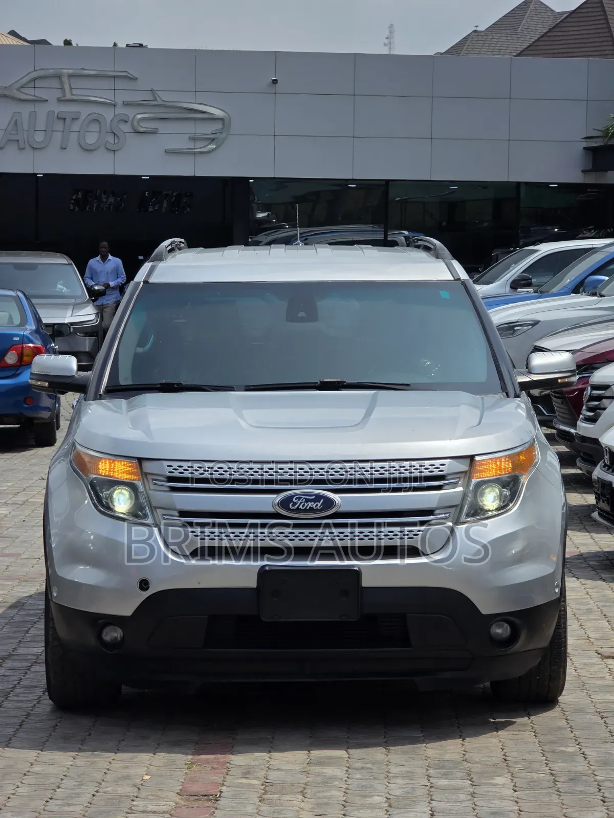Ford Explorer 2015 Silver