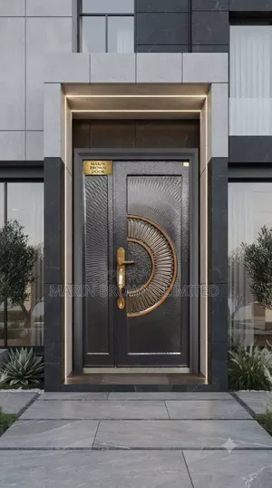 Half Moon Copper Door 4ft