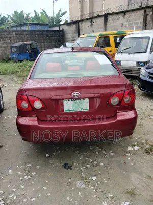Toyota Corolla 2005 Red