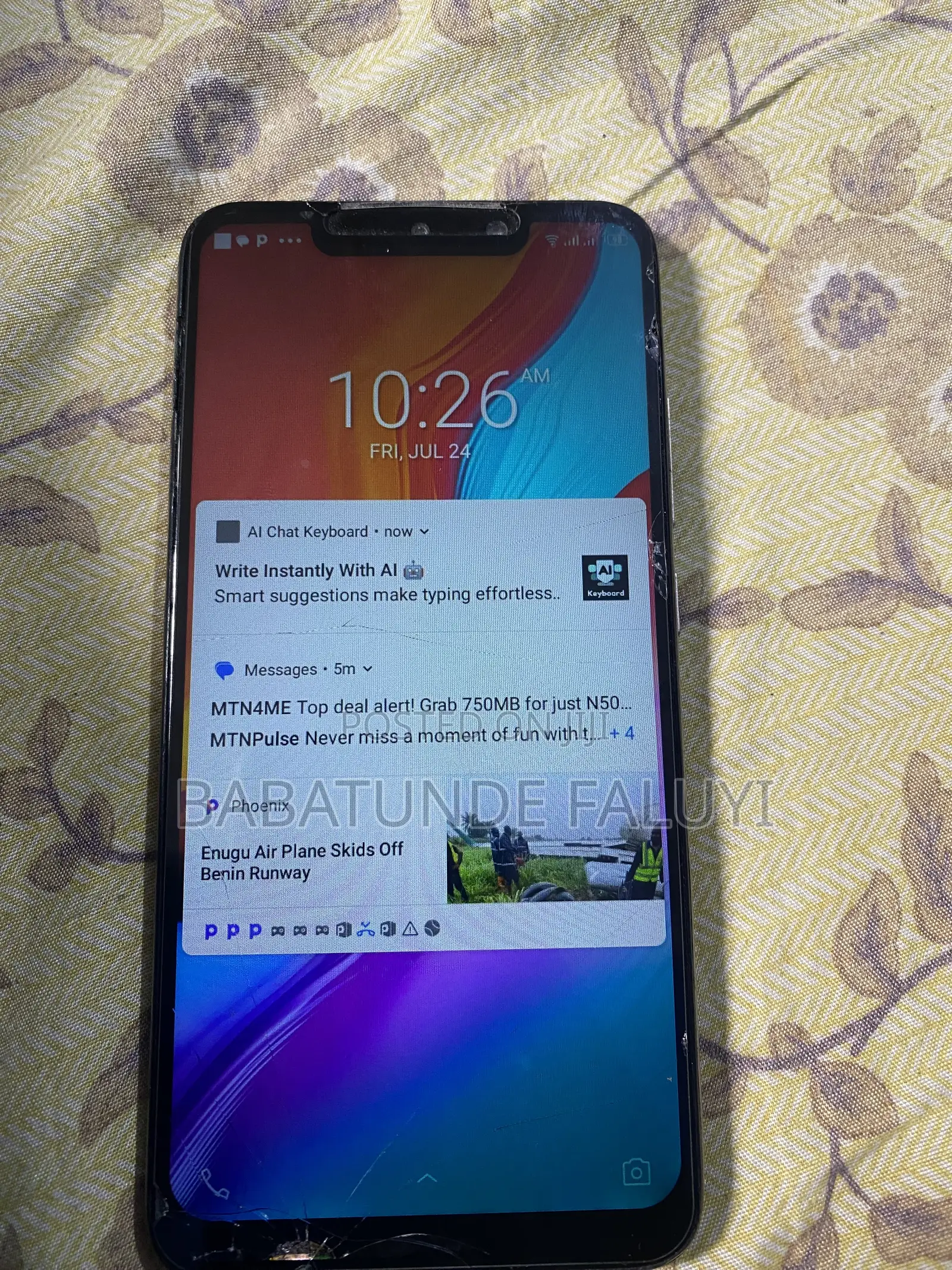 Infinix Hot 7 Pro 32 GB Silver