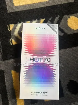 New Infinix Hot 70 256 GB Black