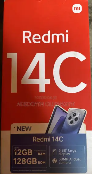 Xiaomi Redmi 14C 128 GB Gray