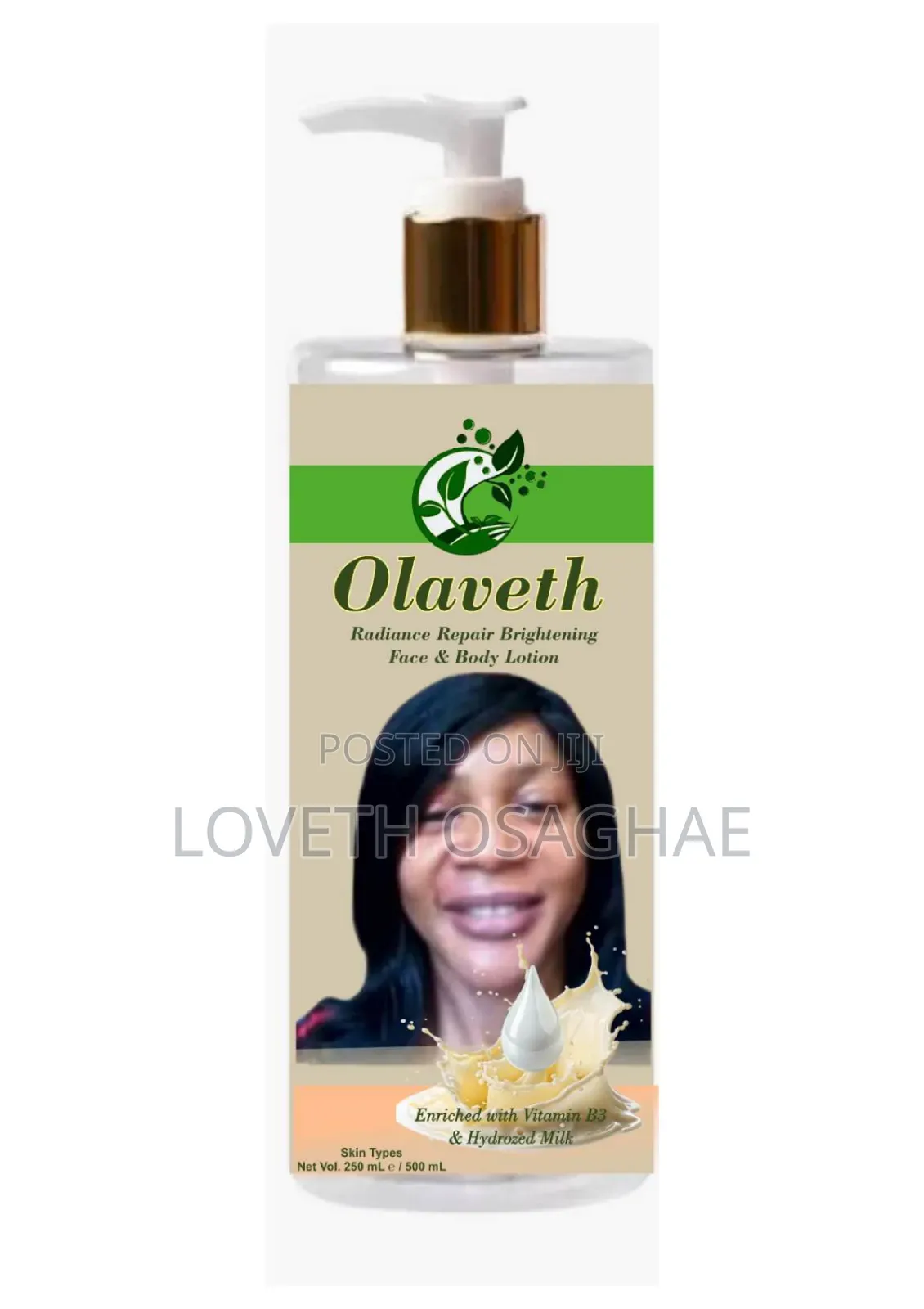 Olaveth Face Body Lotion