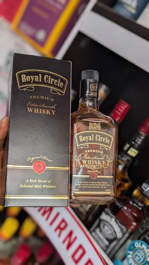 Royal Circle Whiskey Cartoon by ( 12 Bottles )