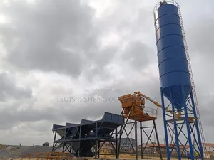 Concrete Batching Plants With Cement Silo