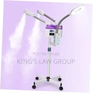 Double Facial Steamer (Hot Cold) With Light