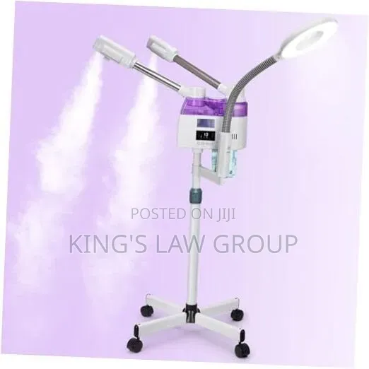 Double Facial Steamer (Hot Cold) With Light