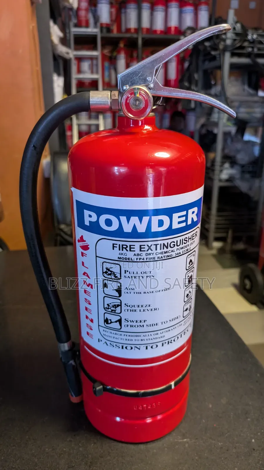 4kg DCP Fire Extinguisher