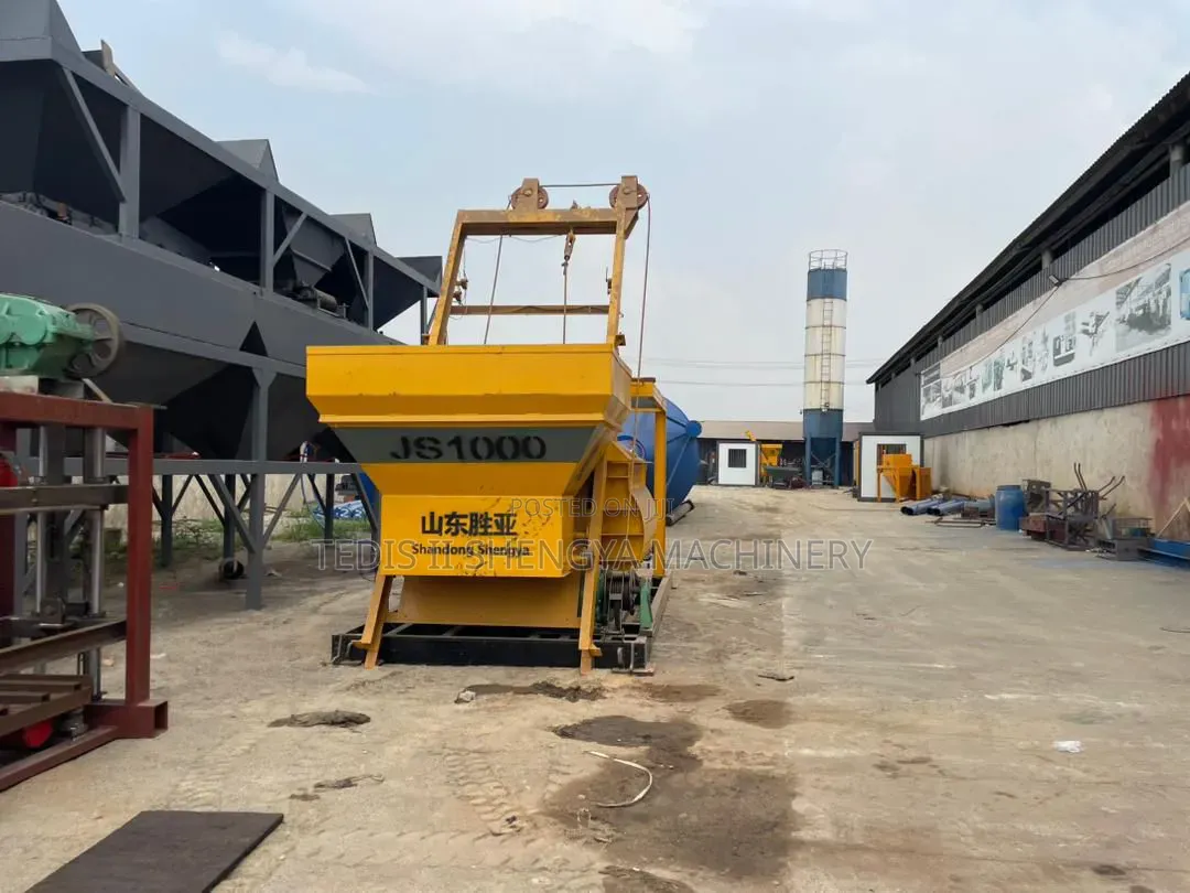 Concrete Batching Plants With Cement Silo
