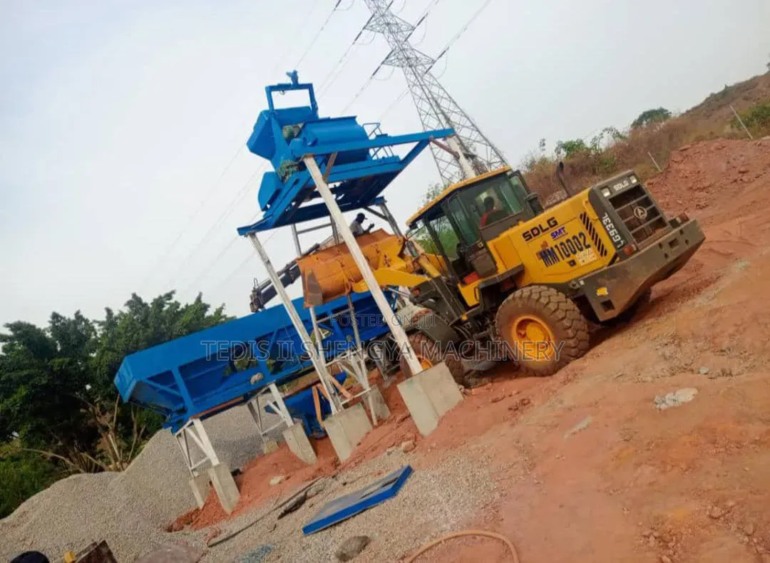 Concrete Batching Plants With Cement Silo