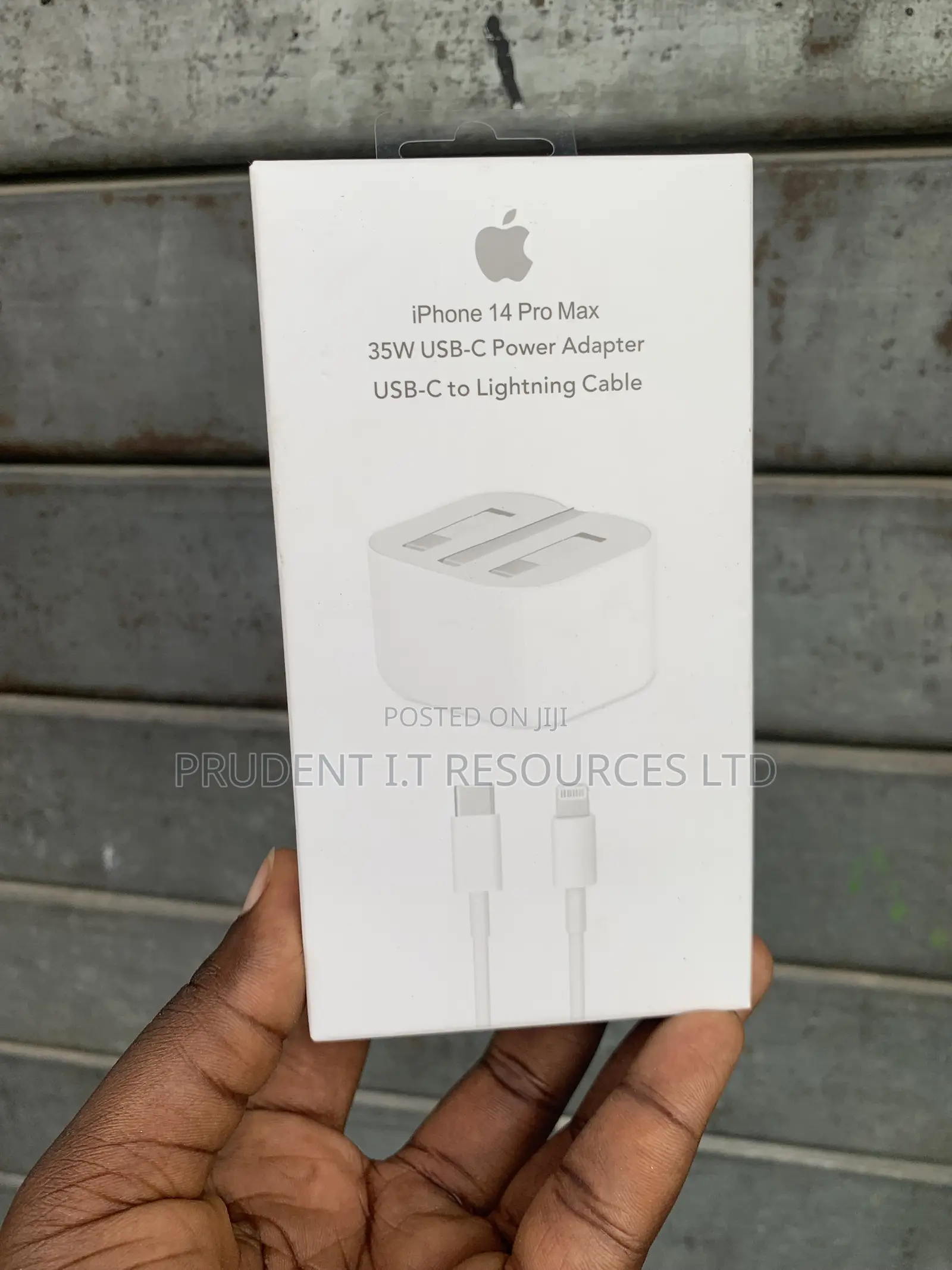 Apple 35W USB-C Power Adapter + USB-C to Lightning Cable