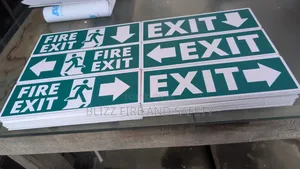 Fire and Emergency Exit Signage