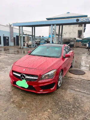 Mercedes-Benz CLA-Class 2014 Red