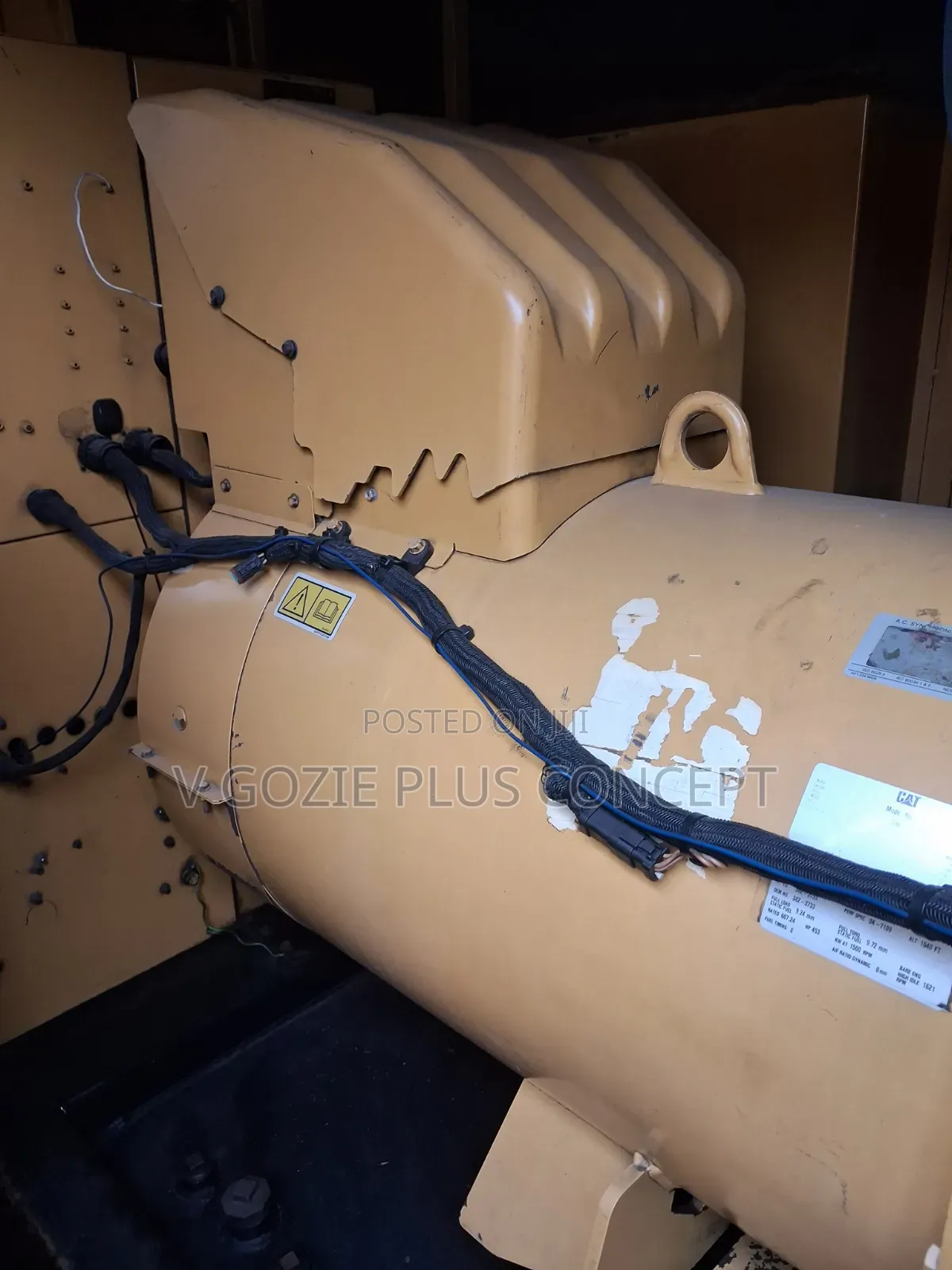 C15 500kva Caterpillar Generator Set