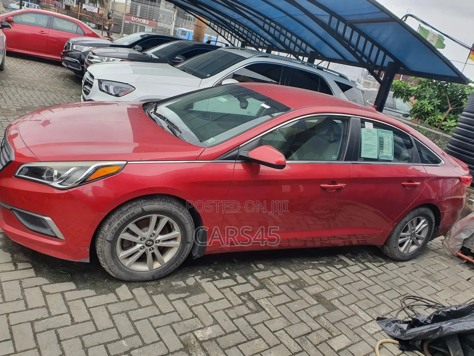 Hyundai Sonata 2017 Red