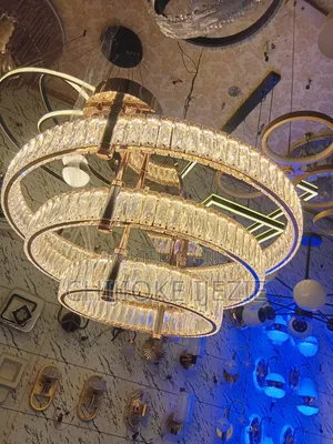 Crystal Flush Chandelier