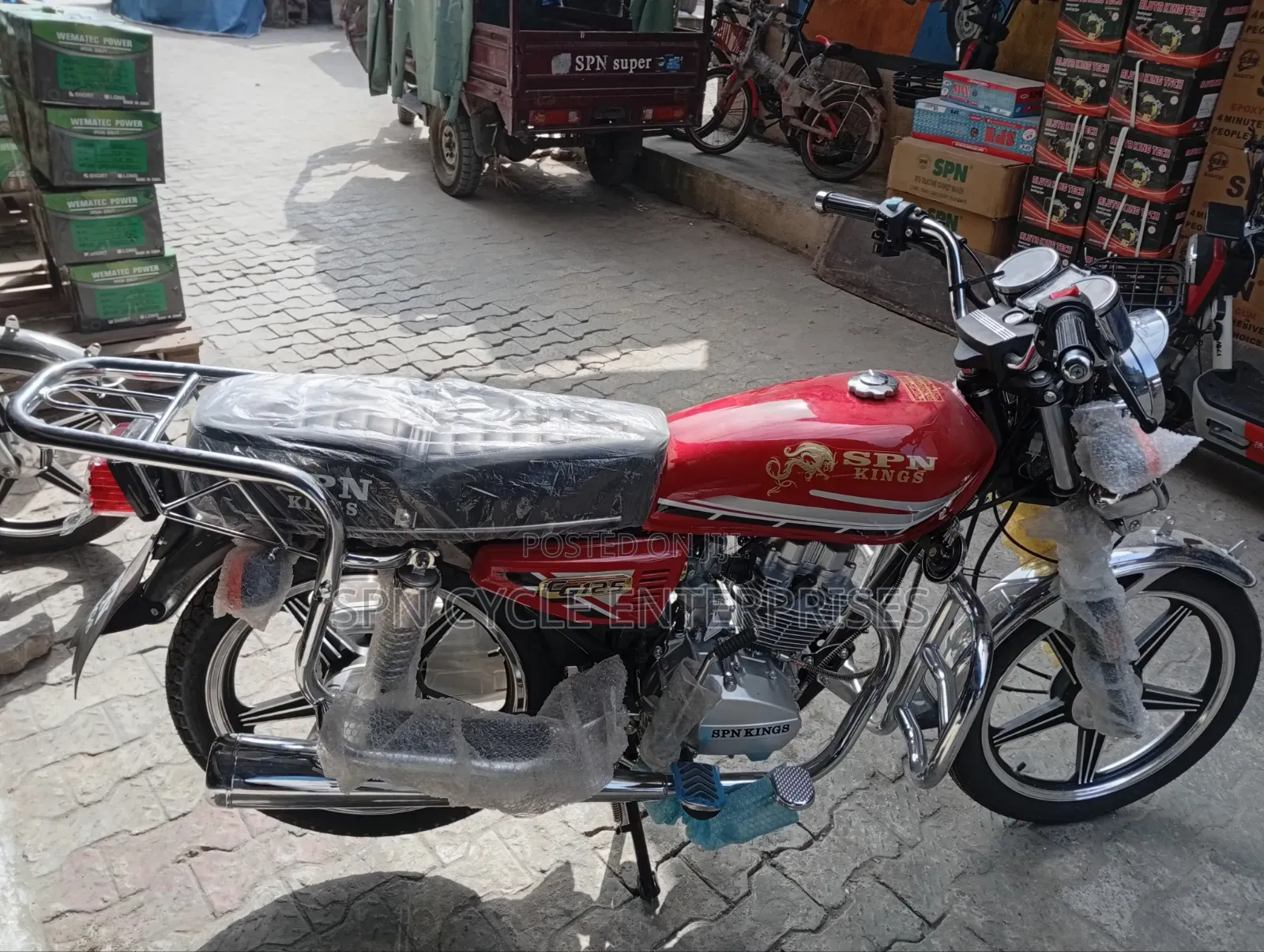 New Motorcycle 2025 Red