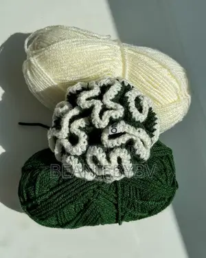Handmade Crochet Ruffle Scrunchies