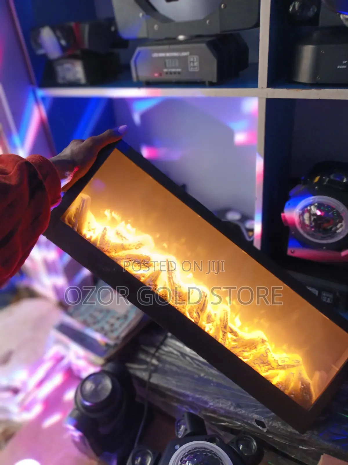 Led Fireplace Light