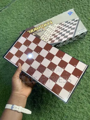 Draught Game – Board + Pieces
