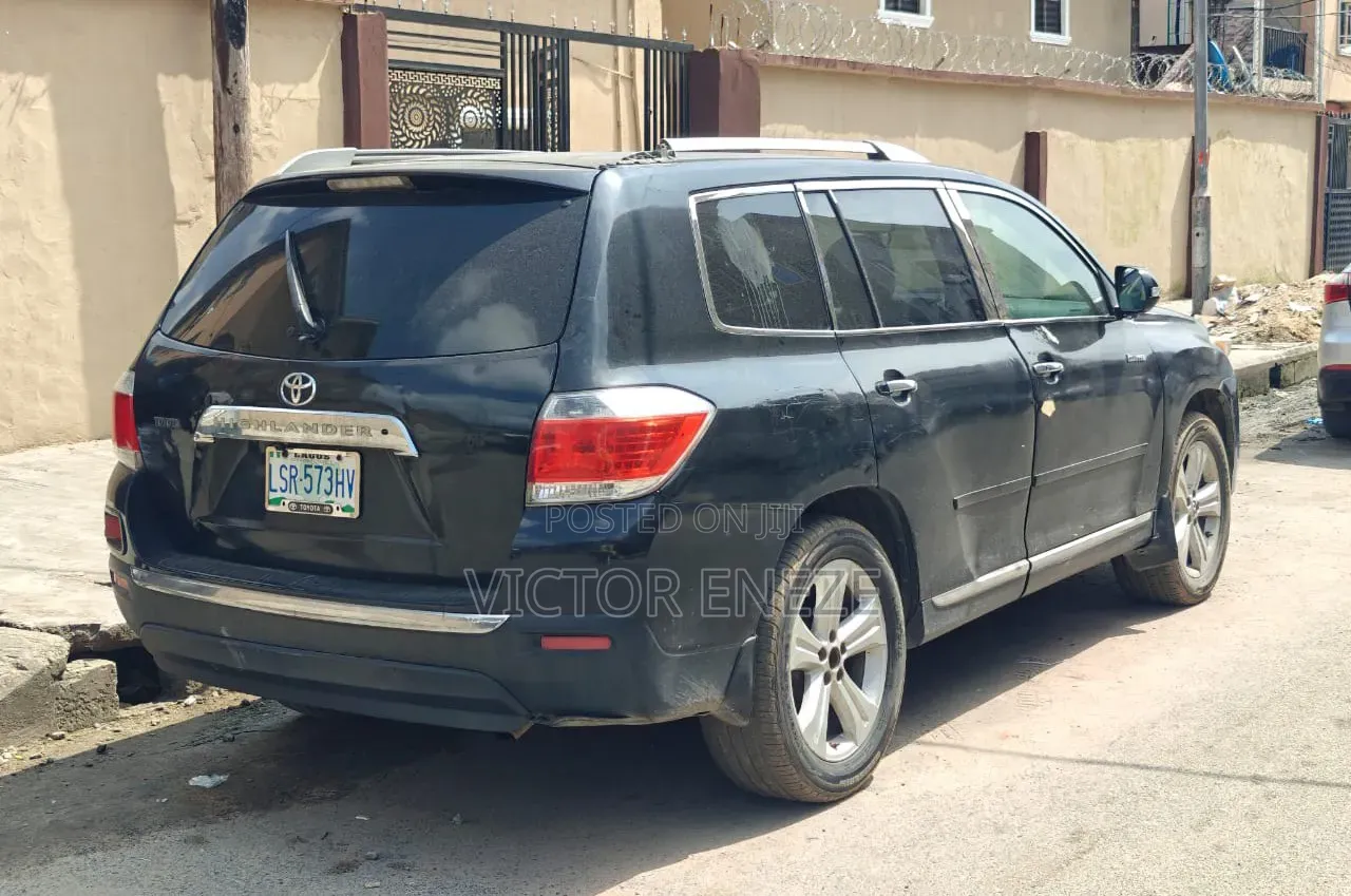 Toyota Highlander 2008 Black