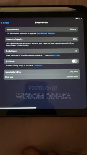 New Apple iPad (2025) 128 GB Silver