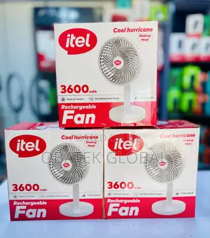 3600mah Itel Rechargeable Fan
