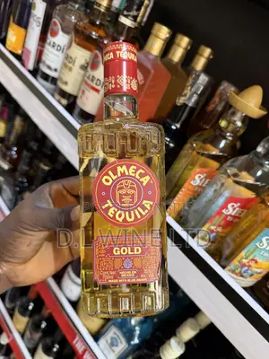 Olmeca Tequila Gold REPOSADO Cartoon of 12 Bottles