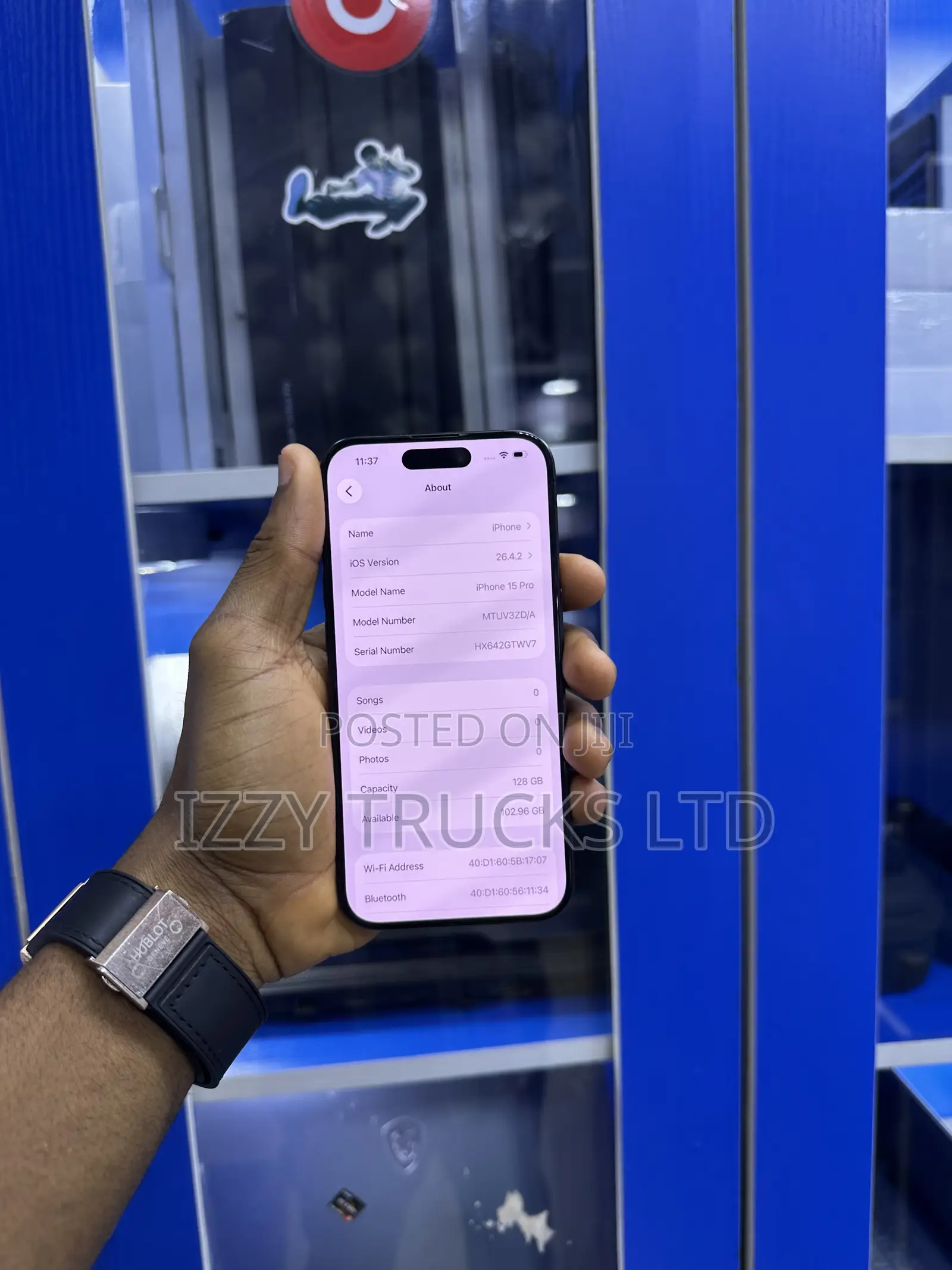 Apple iPhone 15 Pro 128 GB Black