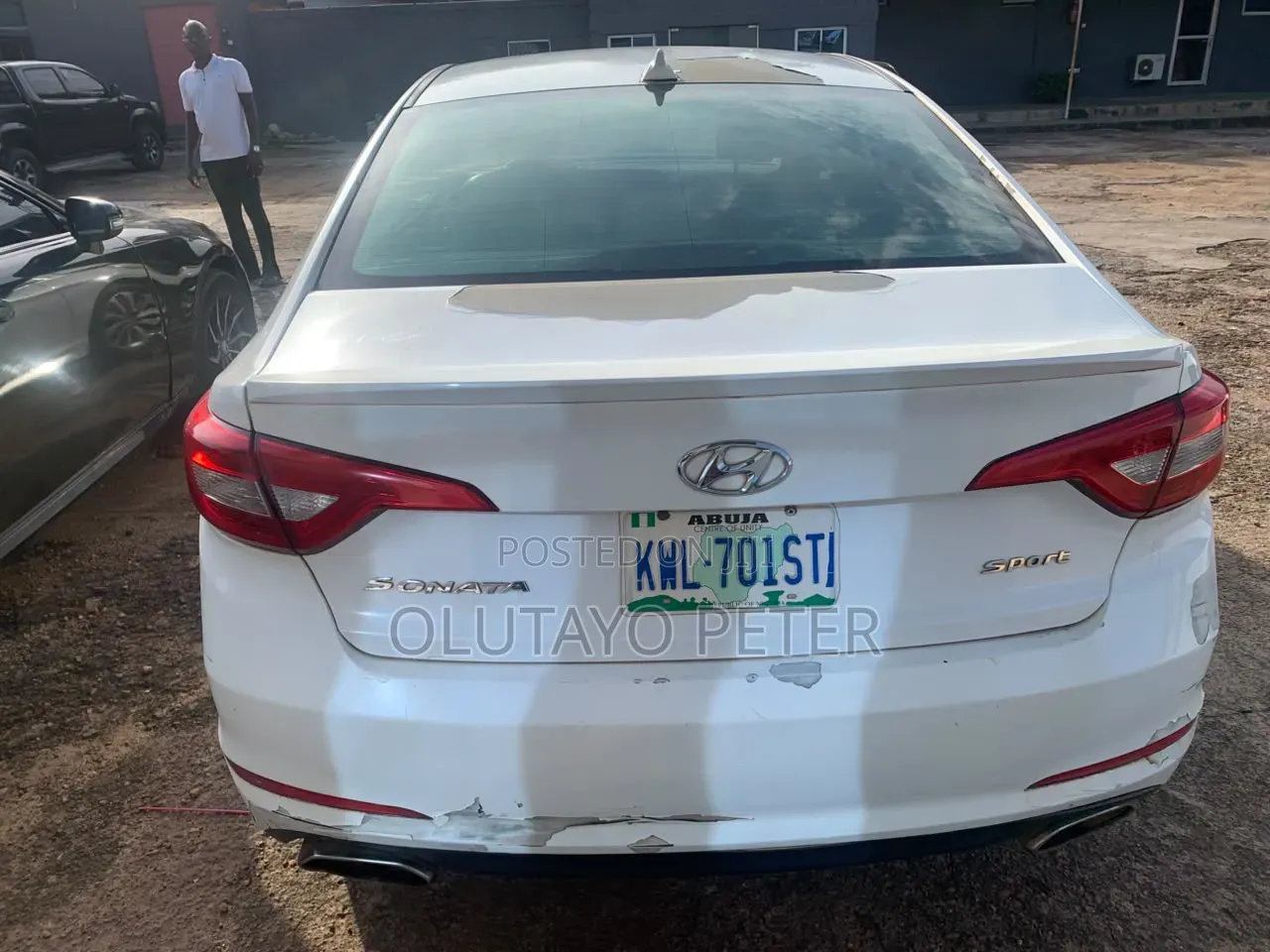 Hyundai Sonata 2015 White