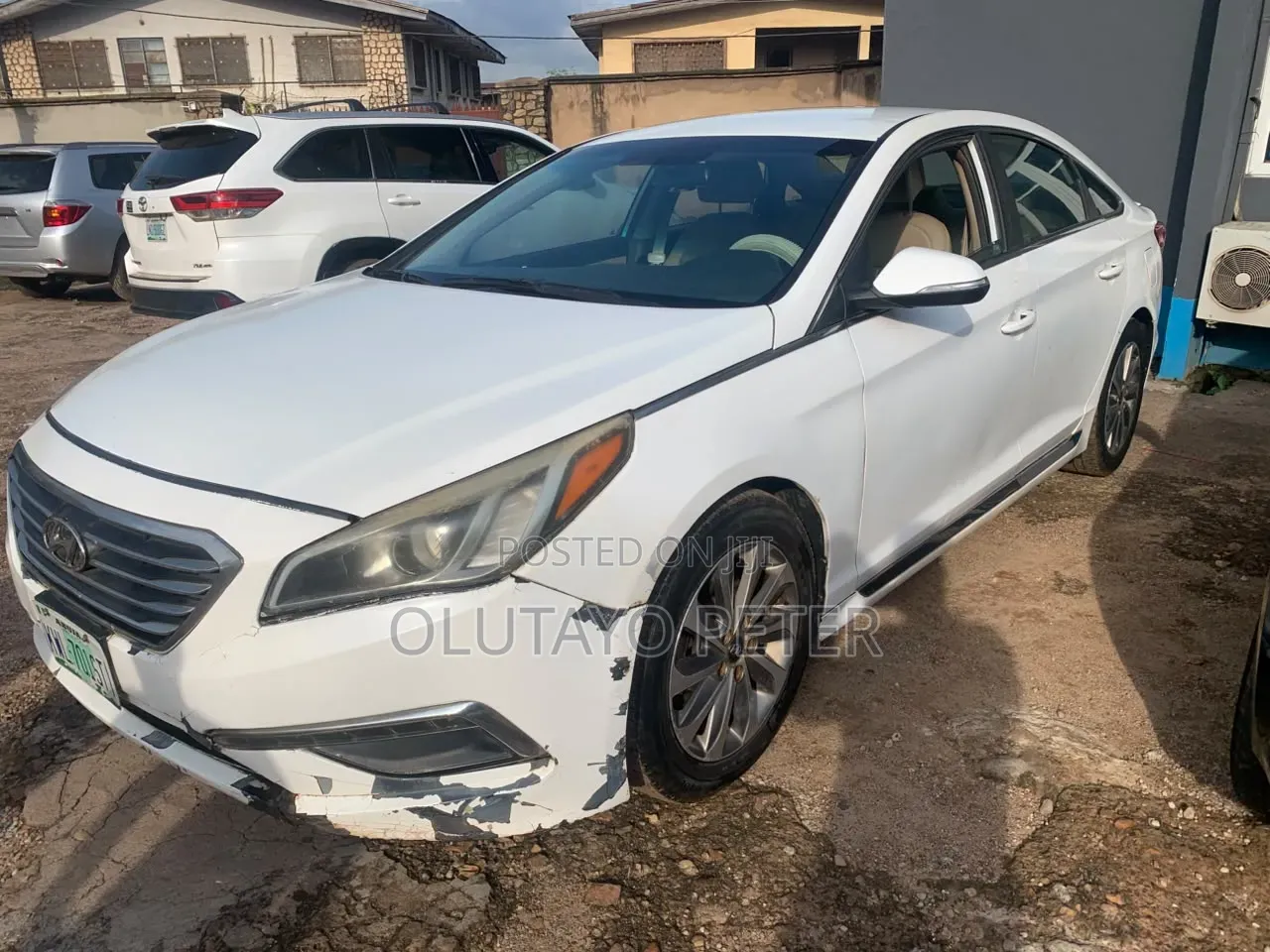 Hyundai Sonata 2015 White