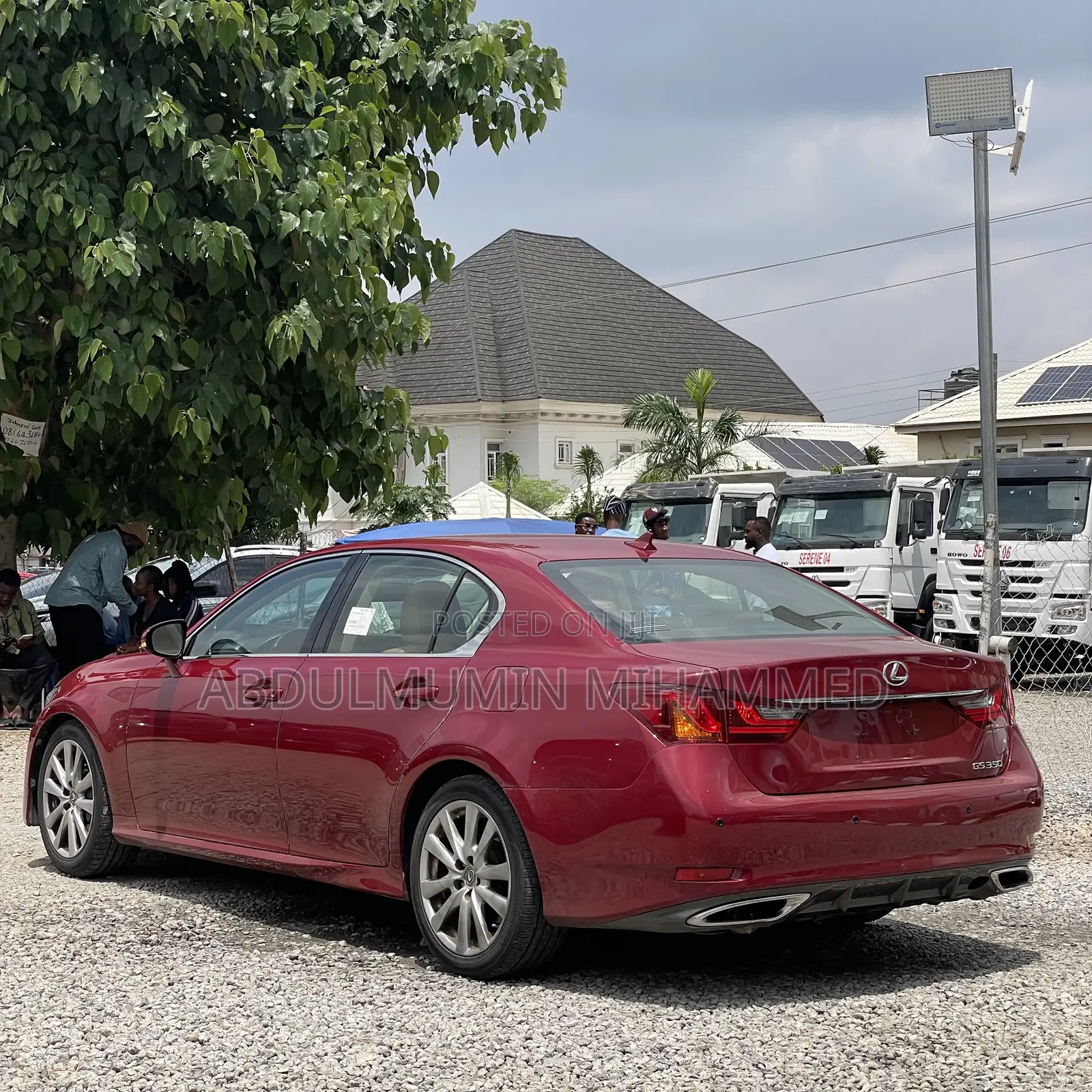 Lexus GS 2014 Red