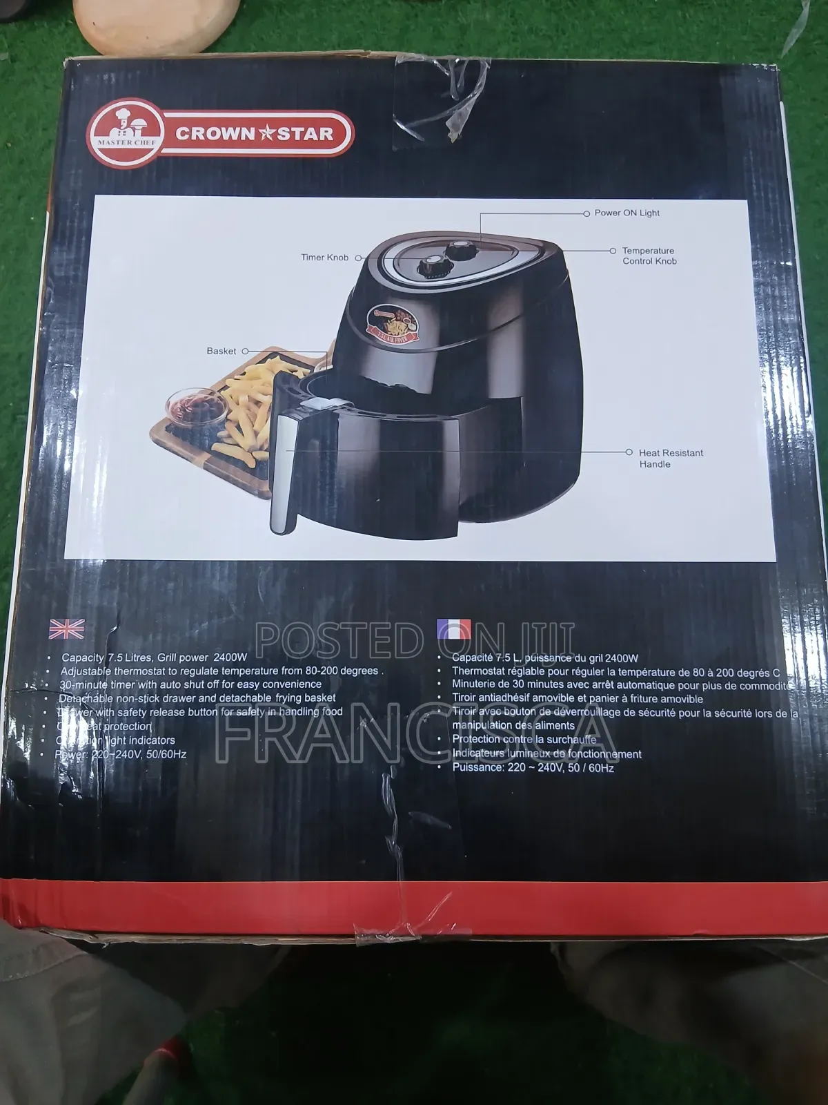 7.5L Air Fryer