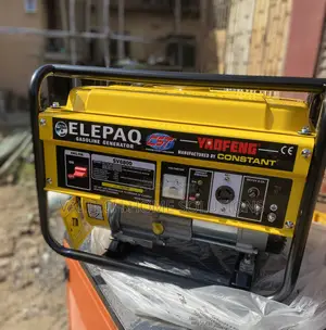 Original ELEPAQ 4.5KVA Generator – Reliable Manual Start