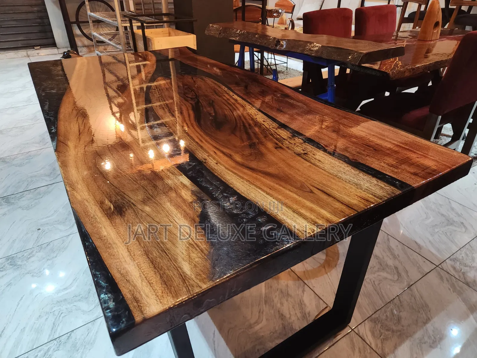 Epoxy Dining Table