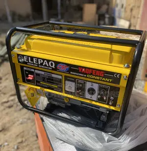 Heavy-Duty ELEPAQ 4.5KVA Petrol Generator