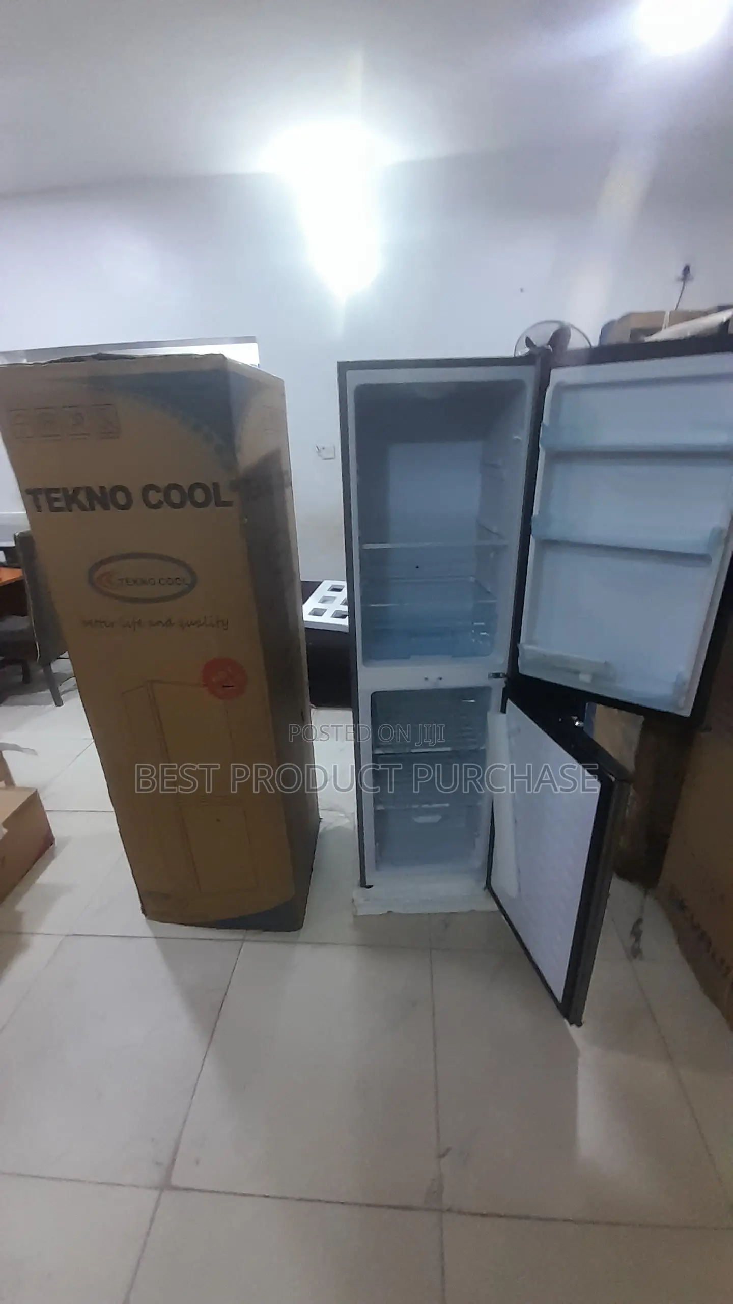 Brand New Tekno Cool Fridge TC-200W - Factory Sealed