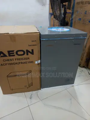 AEON 100L Chest Freezer: Ultimate Space-Saving Frozen Storage.
