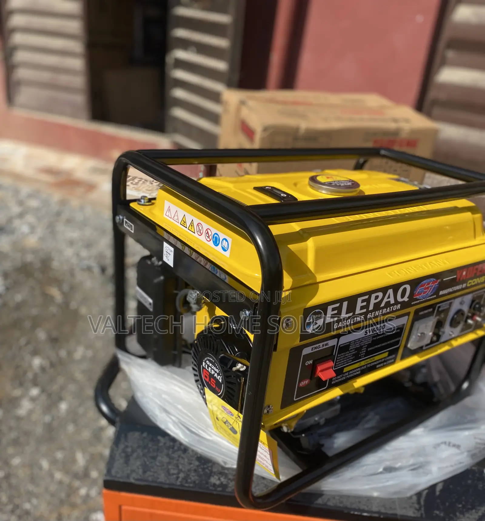 Powerful ELEPAQ 4.5KVA Home Office Generator