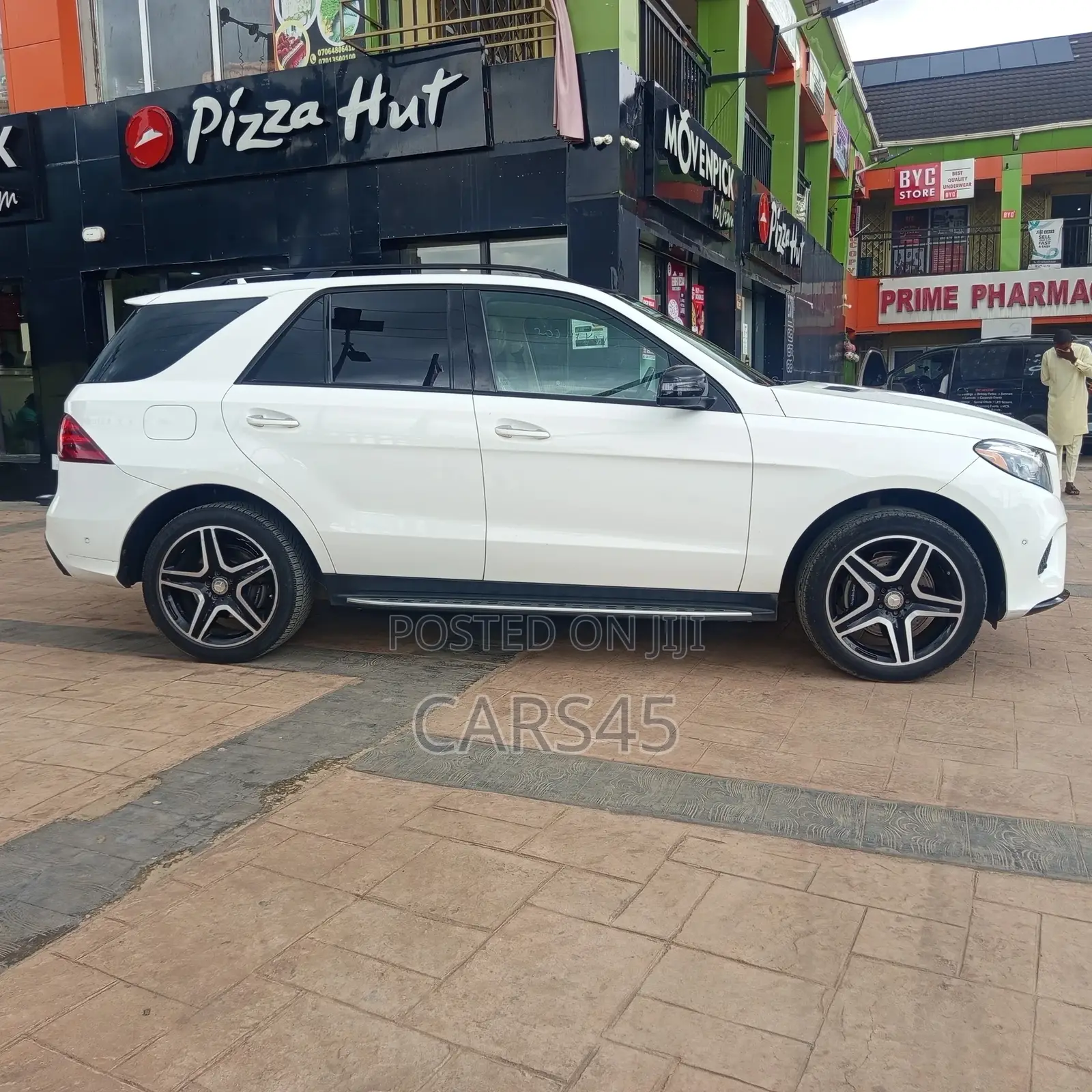 Mercedes-Benz GLE-Class 2016 White