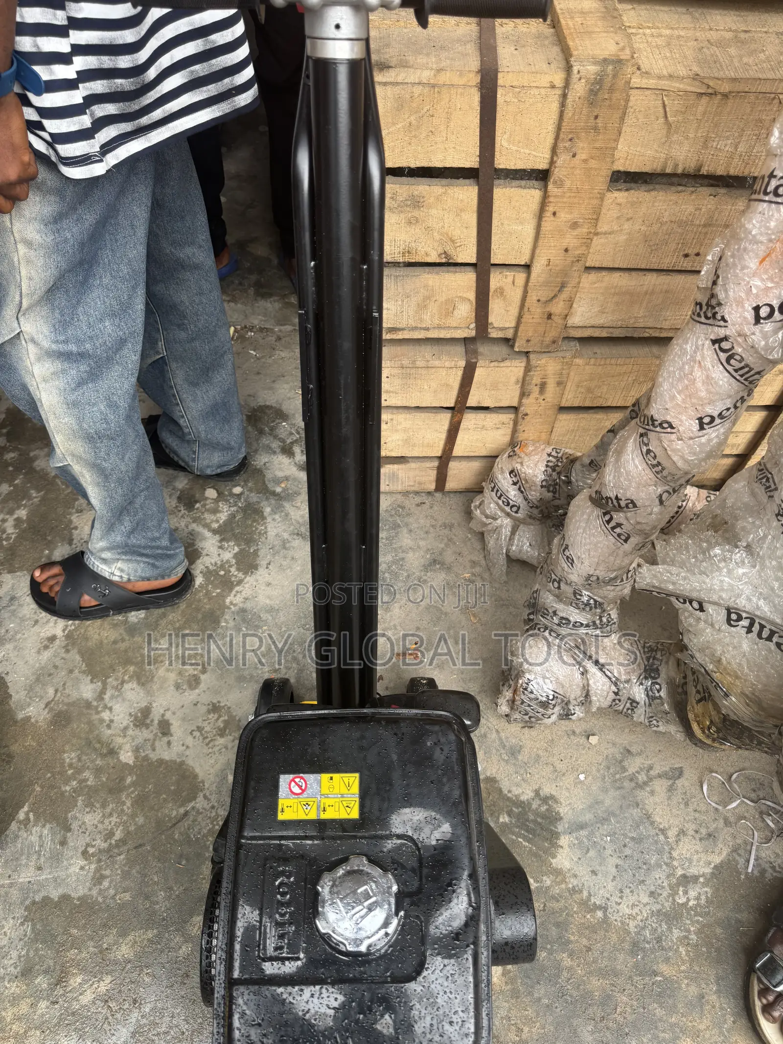 5.0hp EY20D Gasoline Scarifying Heavy Duty Machine