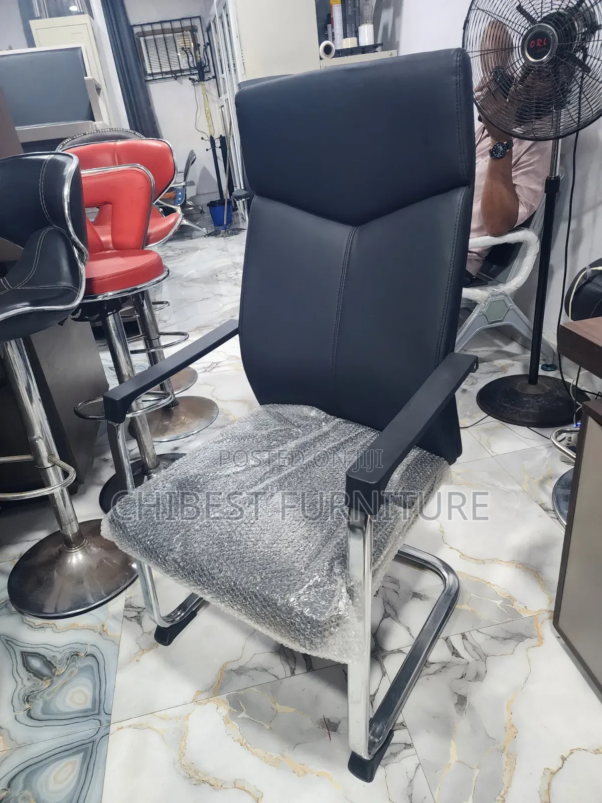 Executive Imported Office Visitor's Chairs.