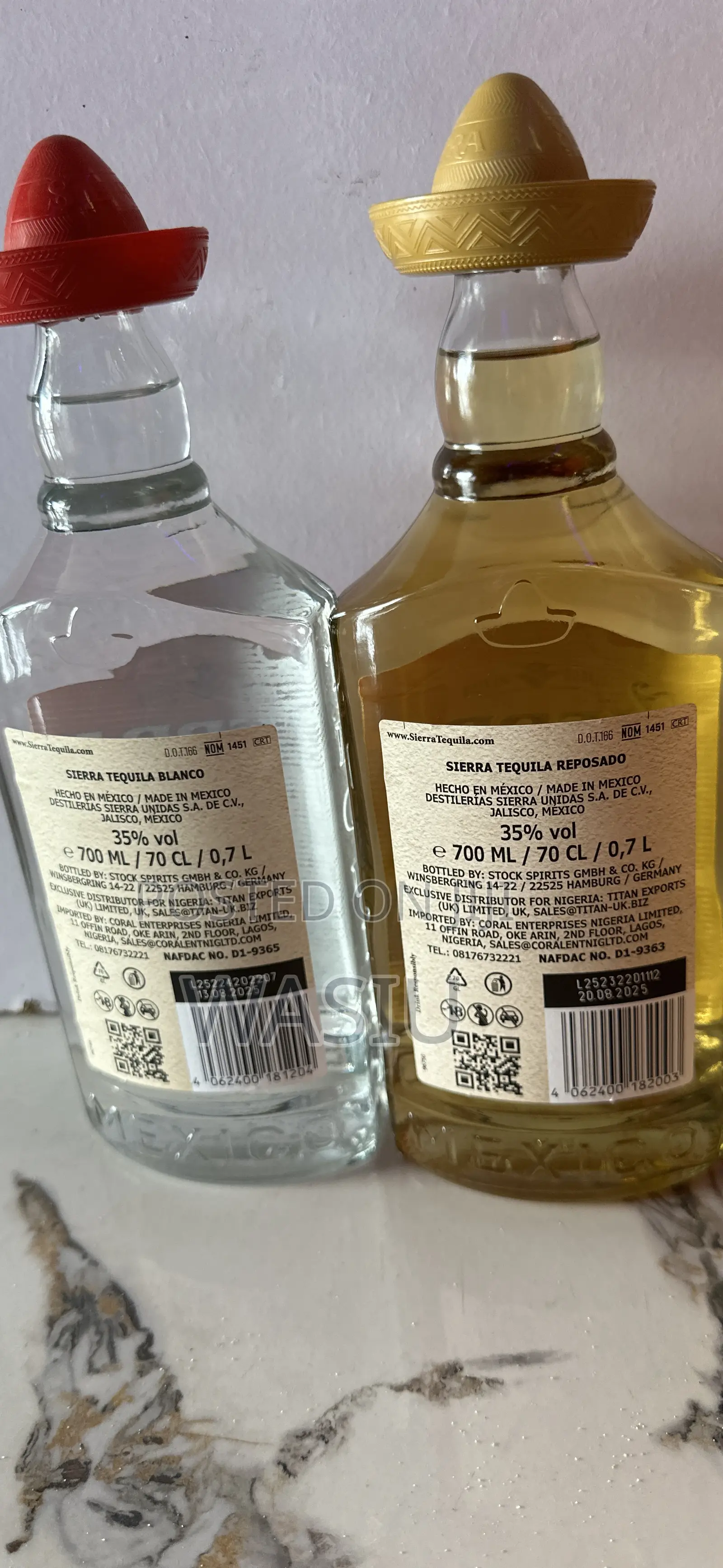 Sierra Tequila Blanco Reposado