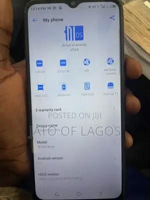 Tecno Pop 5 Pro 32 GB Blue