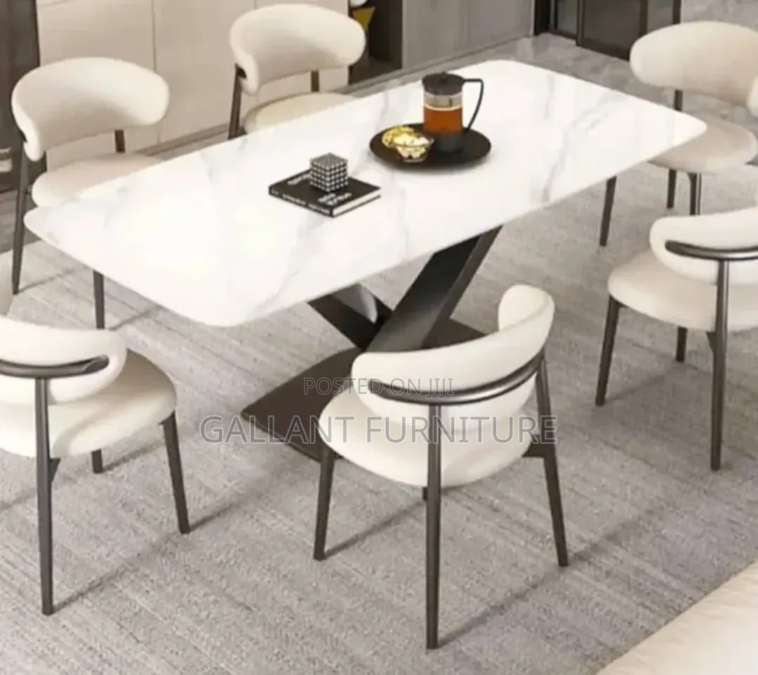 Classic Marble Top Dining Set