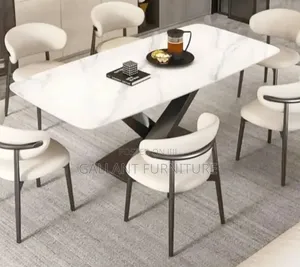 Classic Marble Top Dining Set