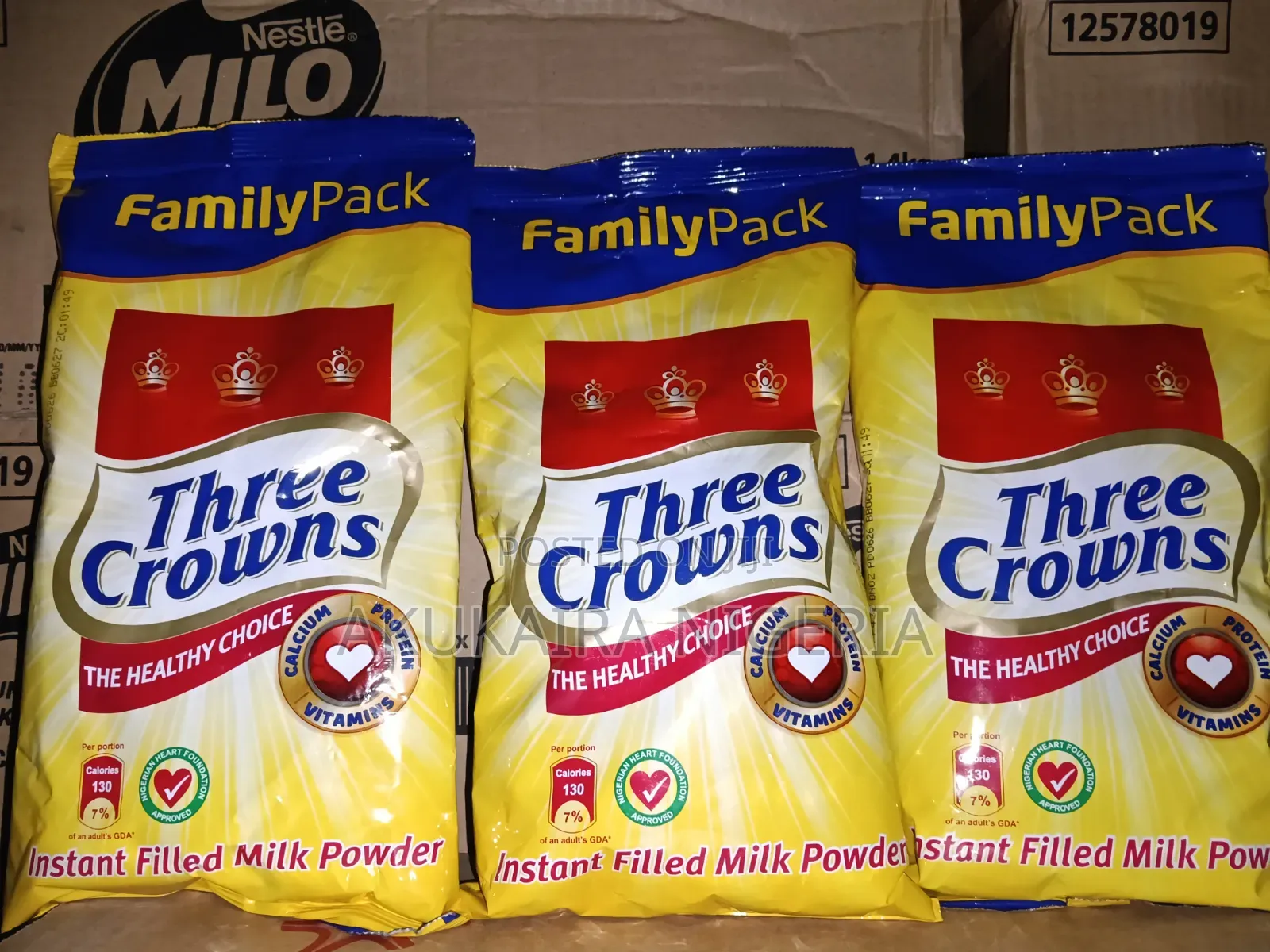 Three Crowns Milk 750gm by 6